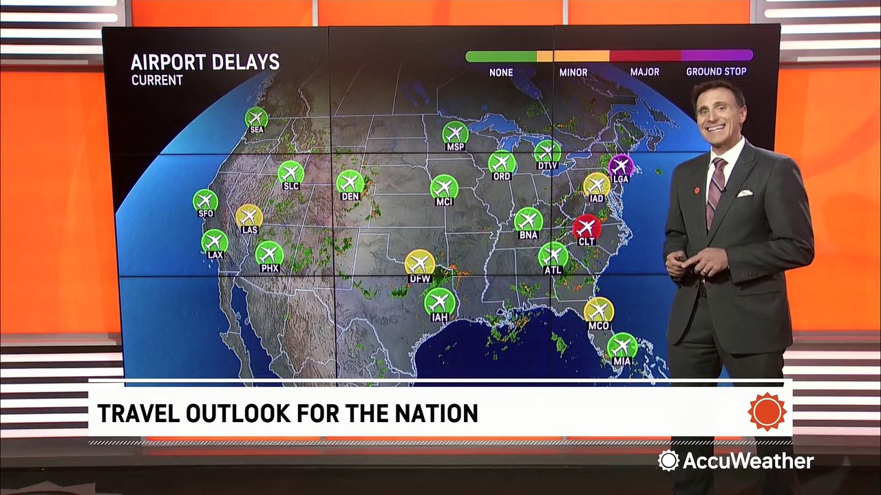 Storms to cause continued travel problems this Thursday