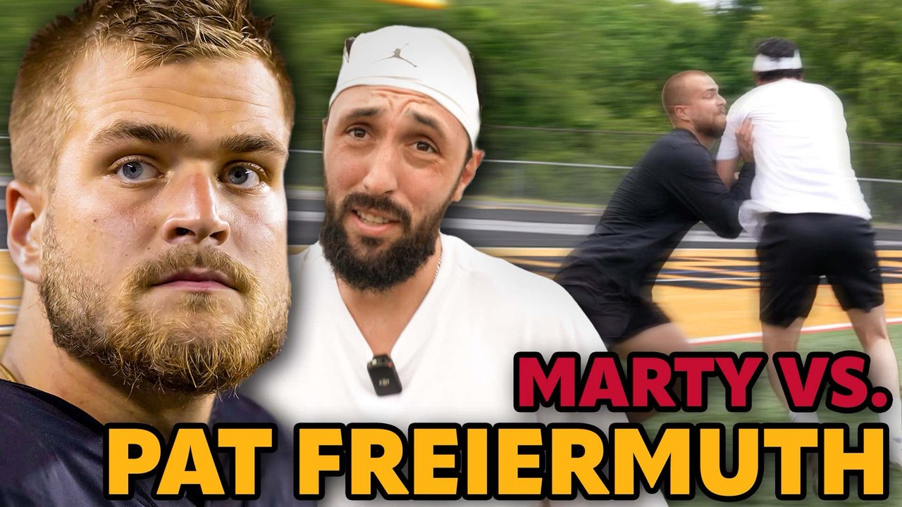 Barstool Blogger Tries To Cover Steelers Tight End Pat Freiermuth | Marty Vs. Ep. 4 Presented By Kurvball Whiskey