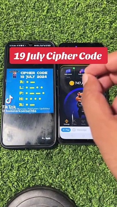 Today cipher code