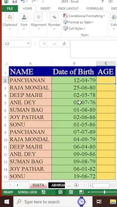 Microsoft excel  tips and tricks