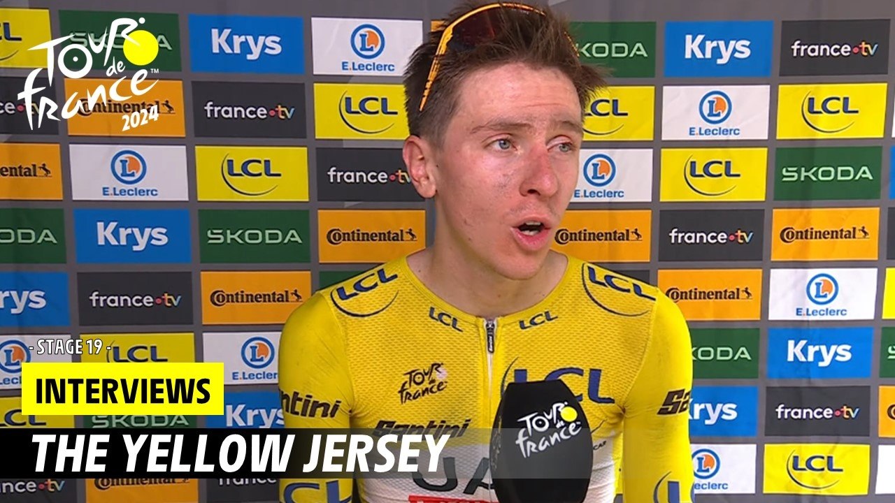 Pogacar Post-race interview - Stage 19 - Tour de France 2024