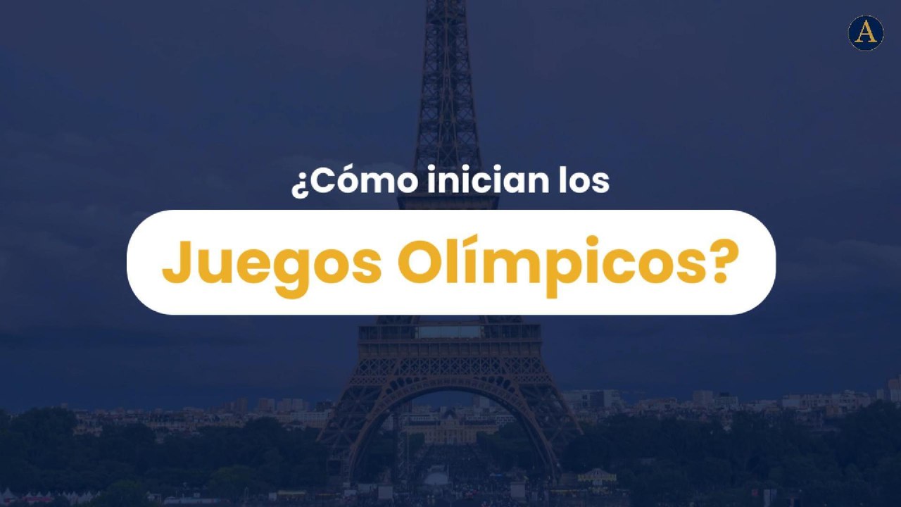 ¿Cómo inician los Juegos Olímpicos?