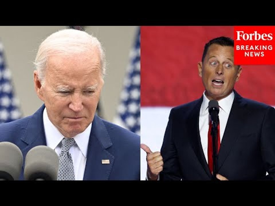 'President Biden Is Weak': Former Acting DNI Ric Grenell Trashes Biden During RNC Speech