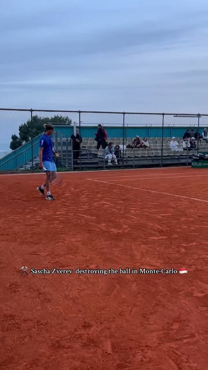 Alexander Zverev in Monte-Carlo 