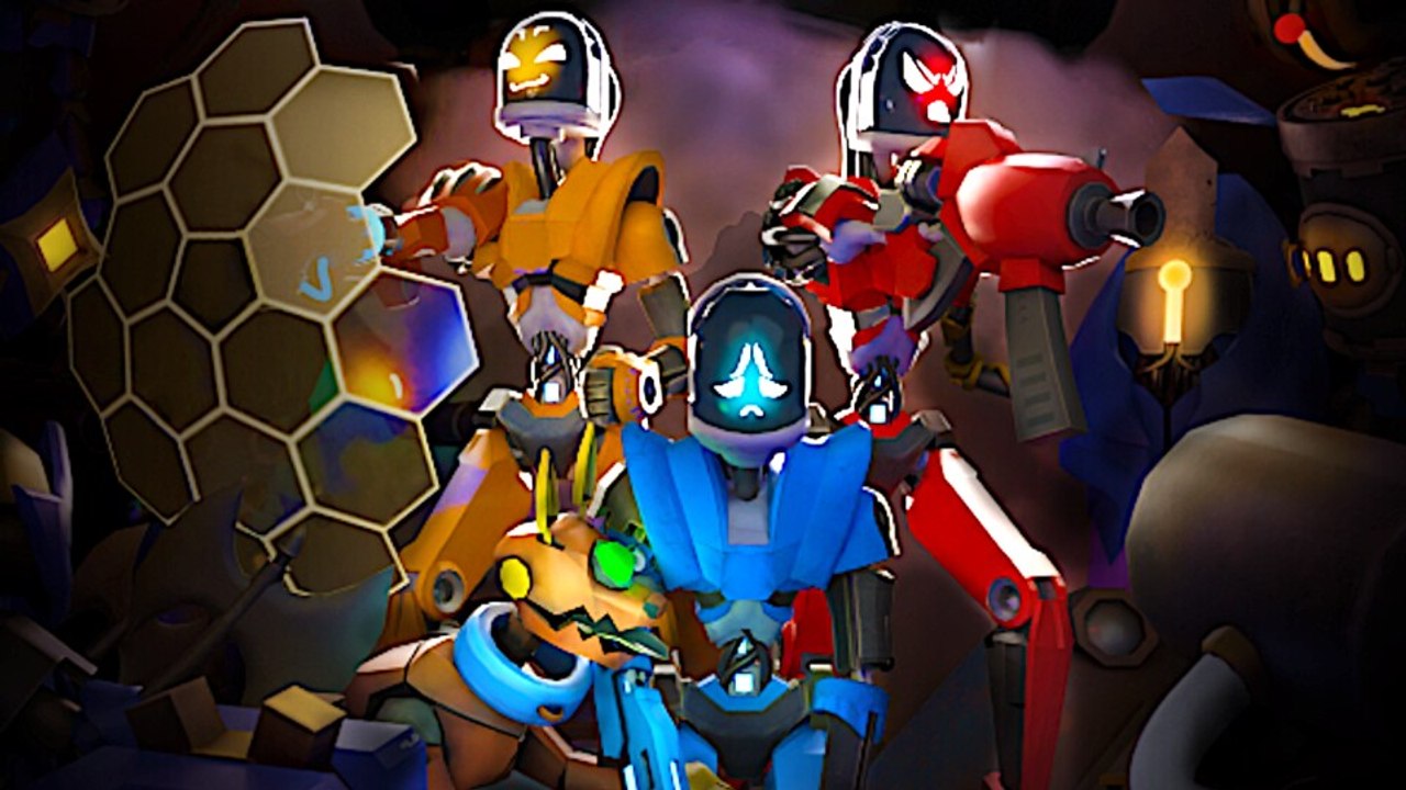 Inside Out als Shooter - Im Roguelite-Shooter M.O.O.D.S. dreht sich alles um Roboter und Emotionen