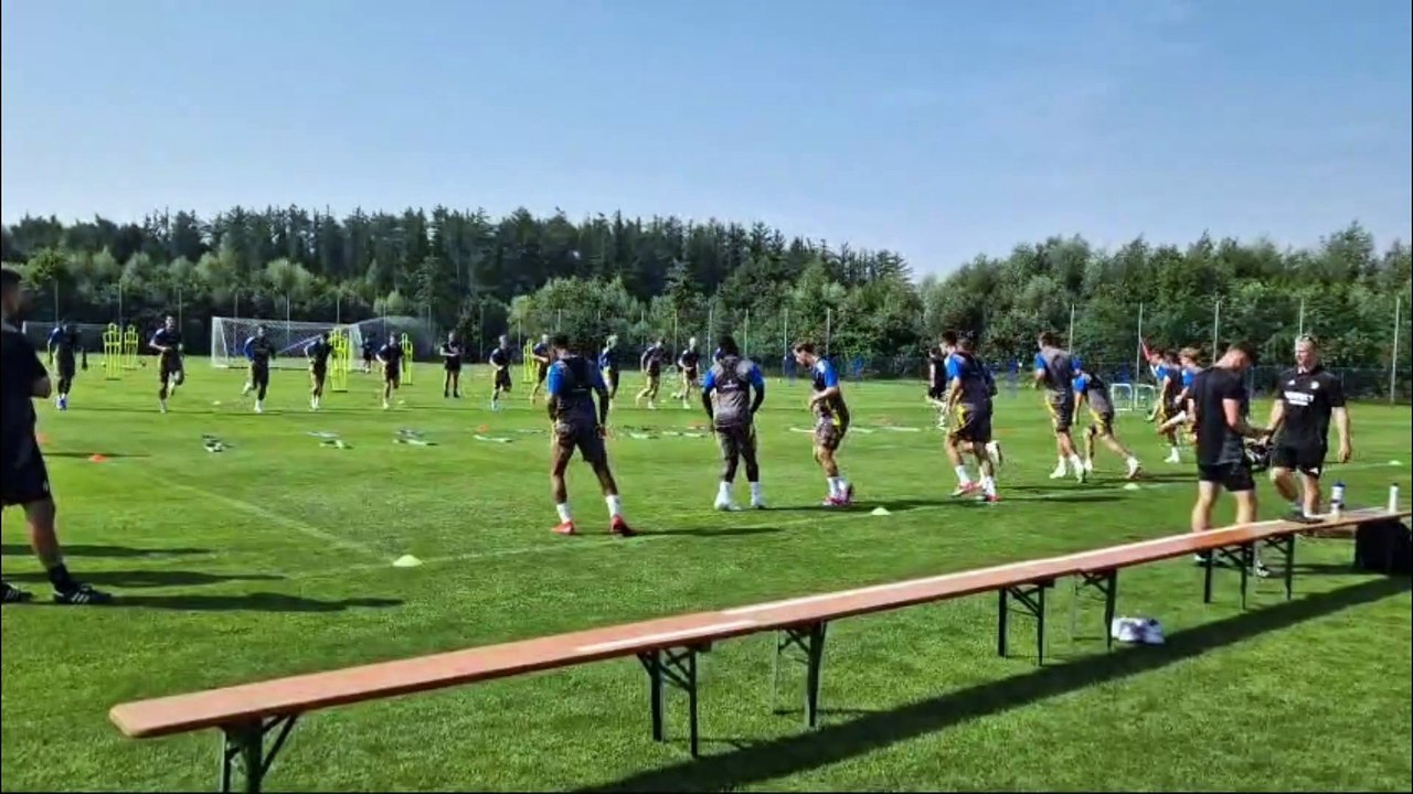 Germany training camp day one