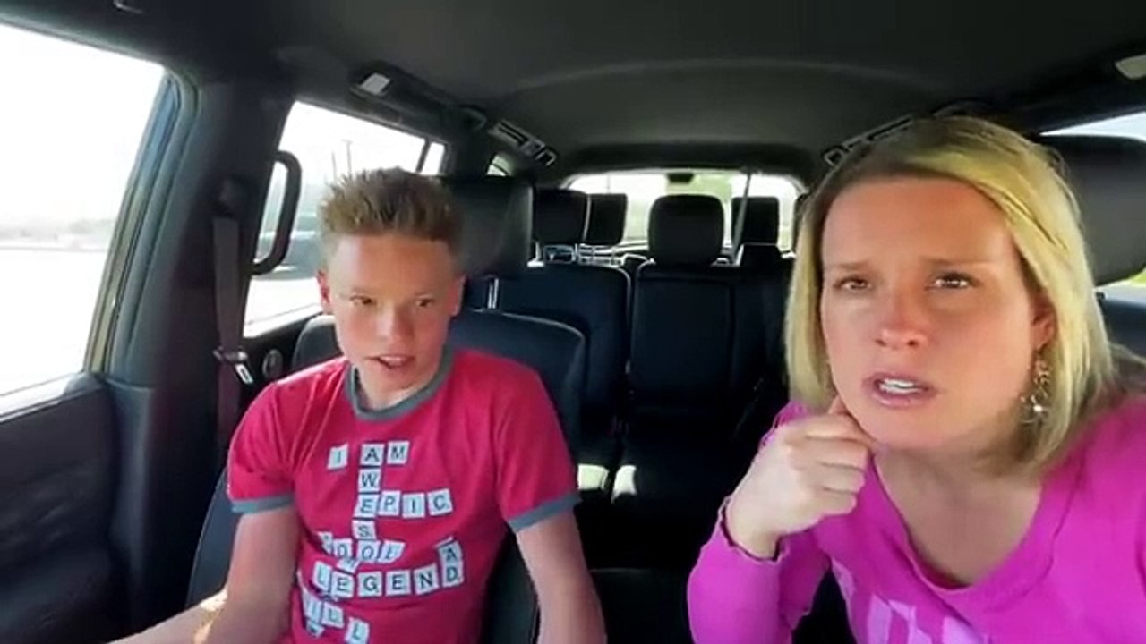 Ninja kids.I accidentally Cheated on my Driving Test! First time driving!