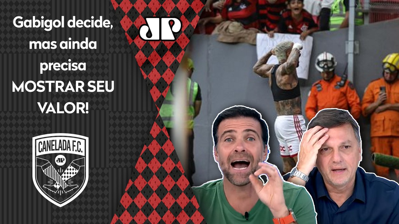 "Hoje o Flamengo não tem lugar para..." FOGO NO CANELADA sobre a situação de Gabigol no Mengão