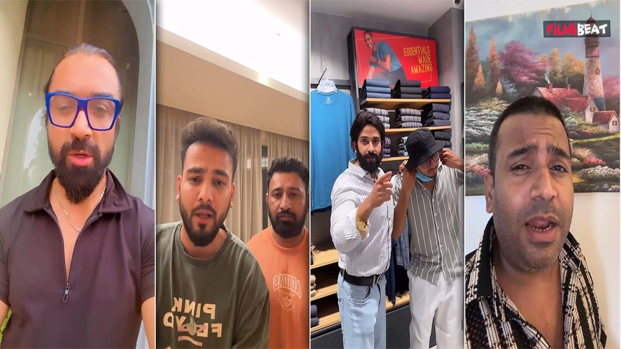 Ajaz Khan VS Youtubers: Ajaz की धमकी के बाद Elvish Yadav, Fukra Insaan, Purav Jha ने  फिर किया Roast