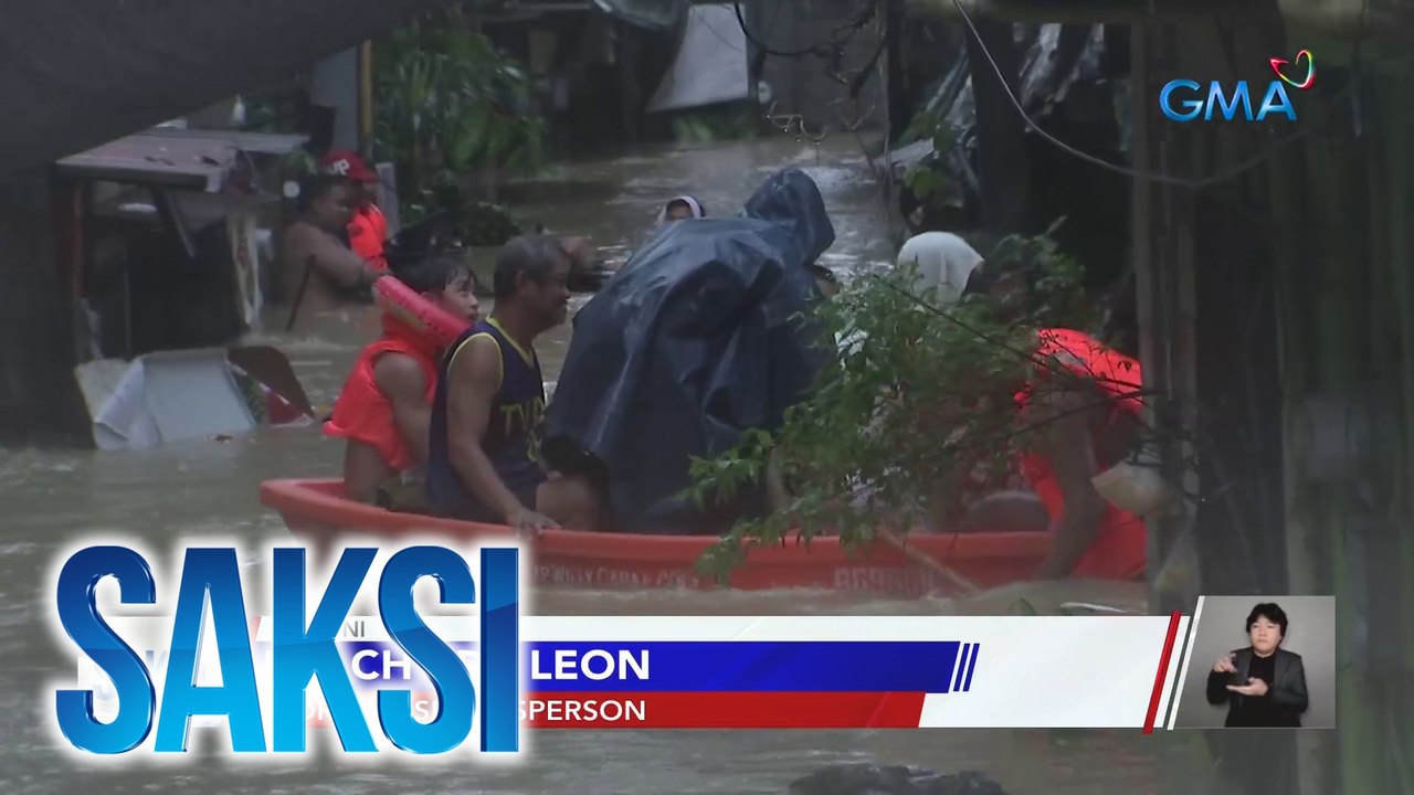 Panayam kay Peachy De Leon, Spokesperson ng Quezon City Disaster Risk Reduction and Management | Saksi