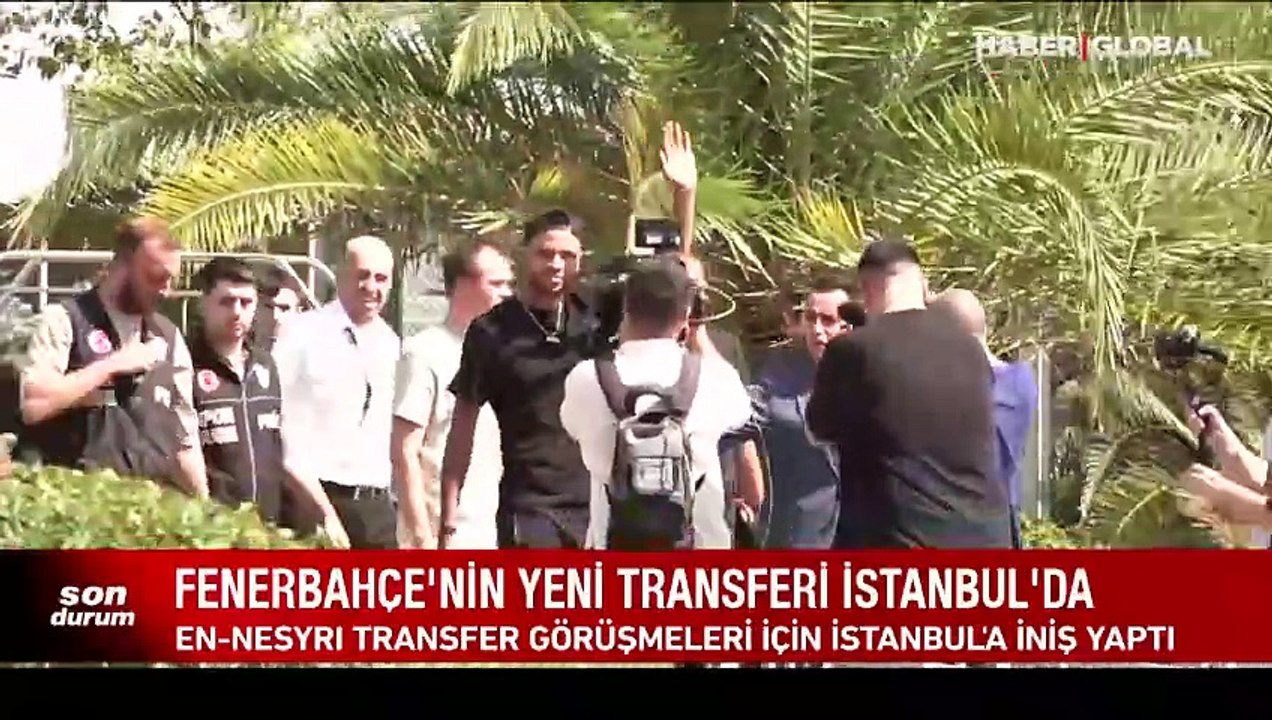 Fenerbahçe'nin yeni transferi En-Nesyri, İstanbul'a geldi