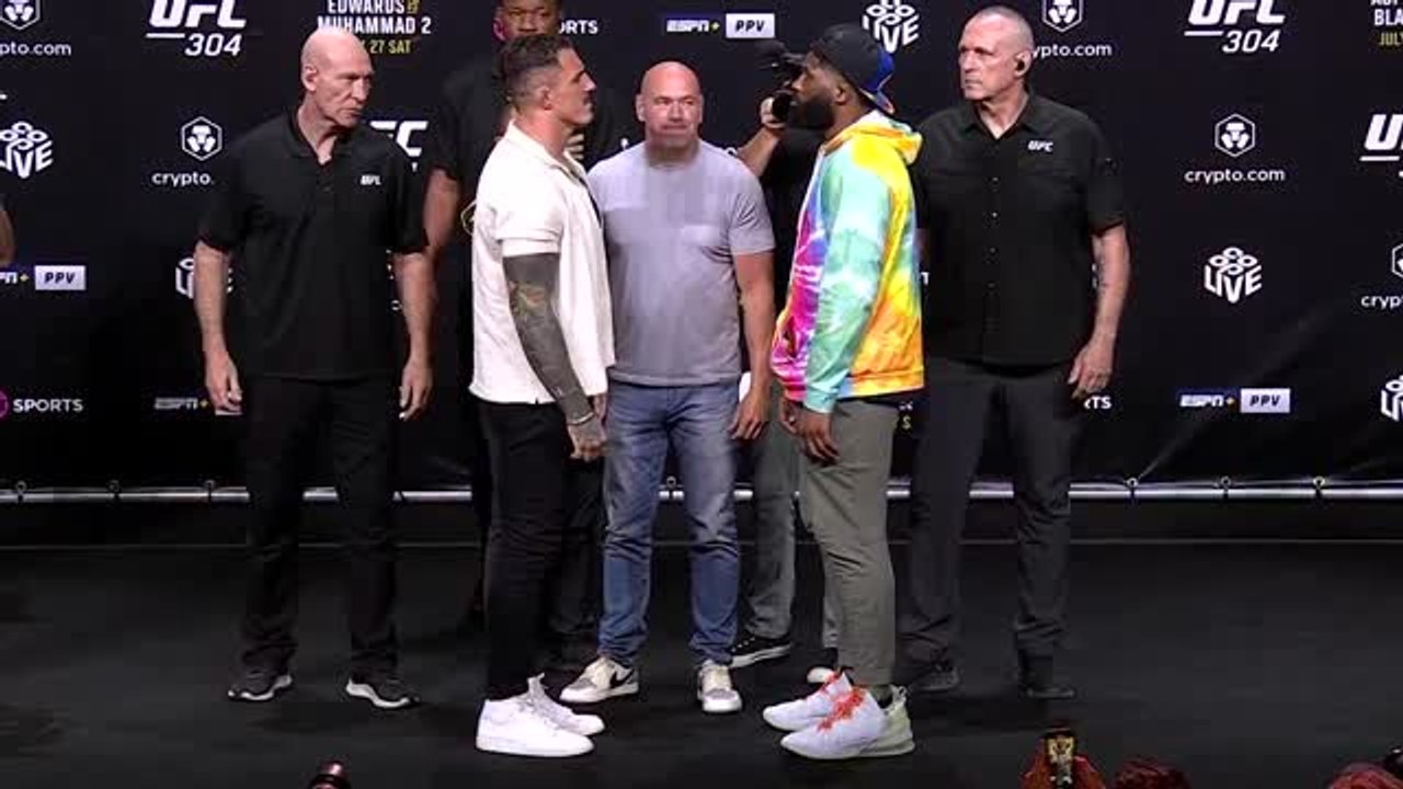 UFC 304 - Le face-à-face entre Aspinall et Blaydes