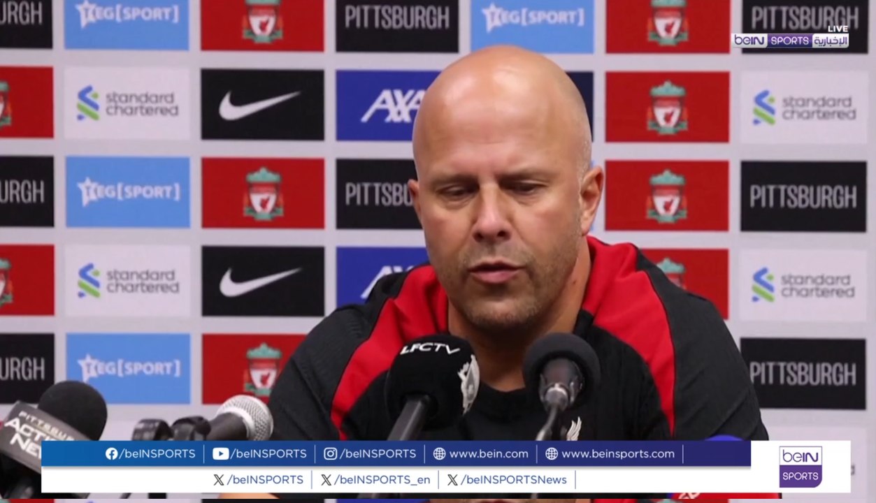 AR OOV ARNE SLOT LIVERPOOL COACH 260724