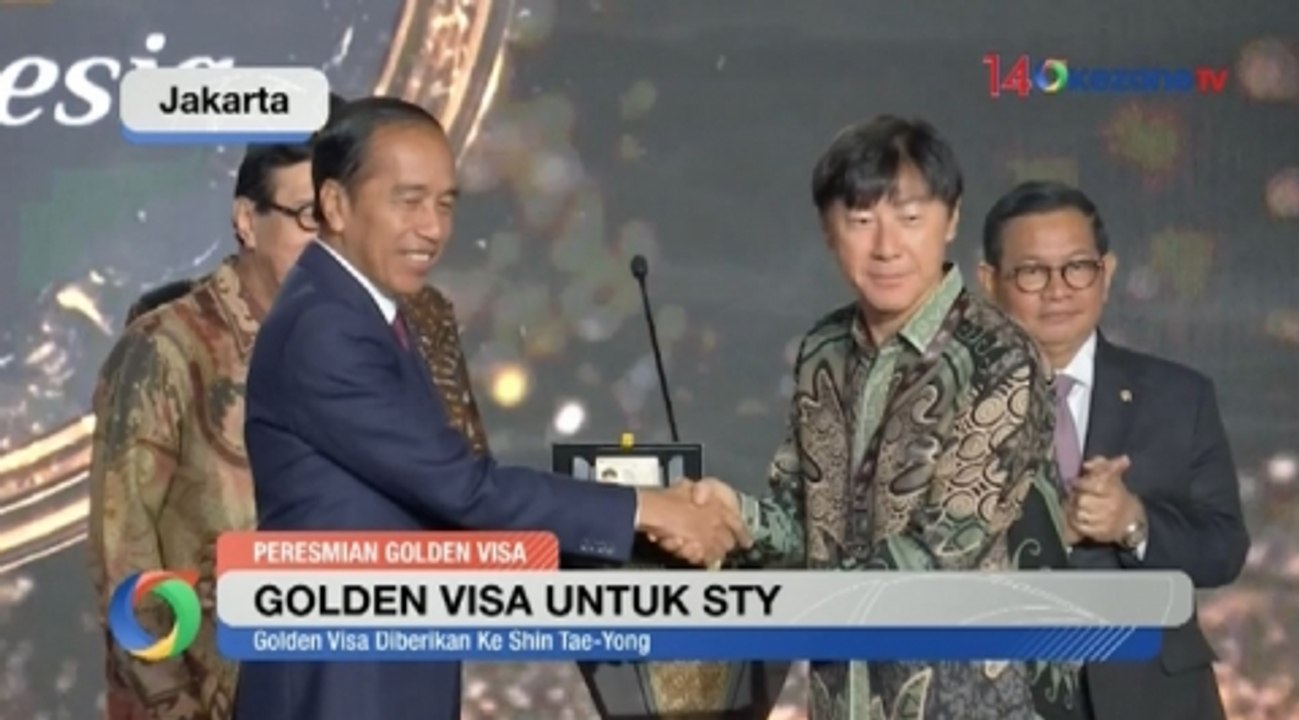 Jokowi Beri Golden Visa untuk STY