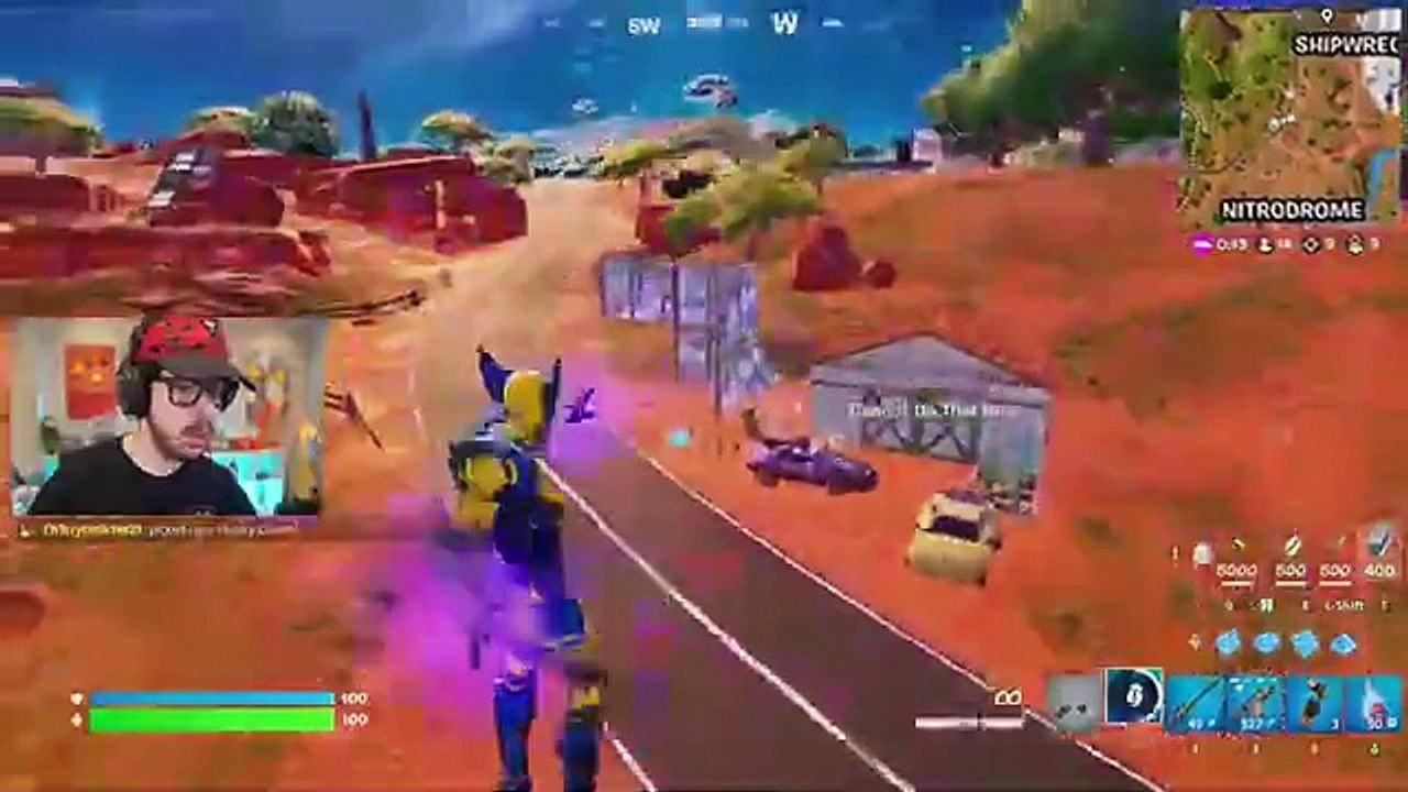Deadpool and Wolverine in ForTnite