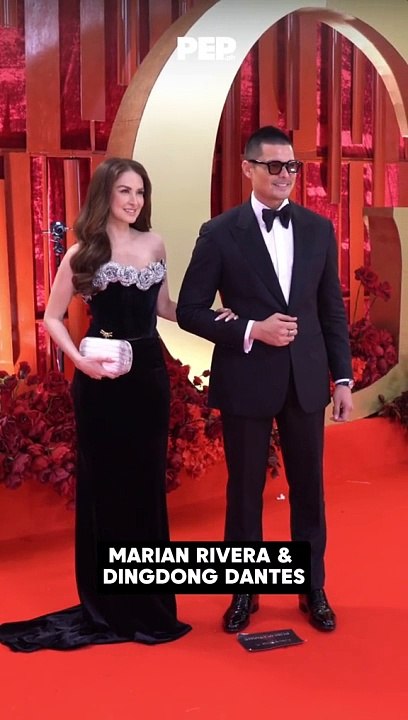 Dingdong Dantes & Marian Rivera | #PEPatGMAGala2024 #shorts