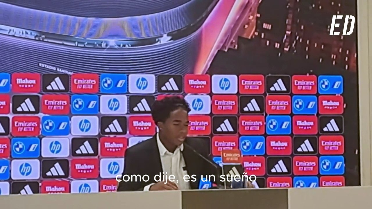 Endrick: "Espero estar en el Real Madrid toda mi carrera"