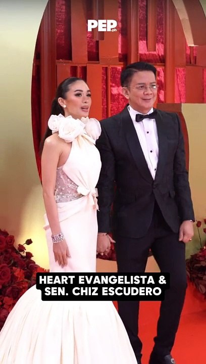 Heart Evangelista & Chiz Escudero | #PEPatGMAGala2024 #shorts