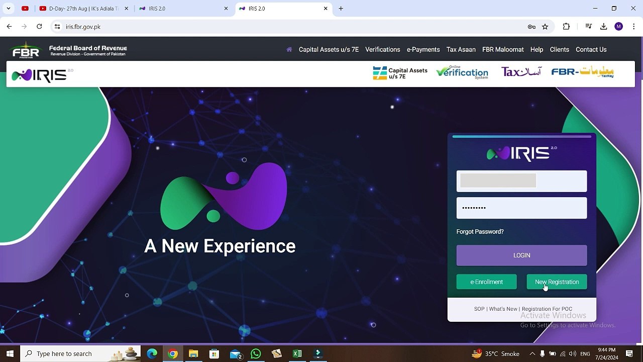 NTN Registration l How to register NTN Online in Pakistan l FBR NTN