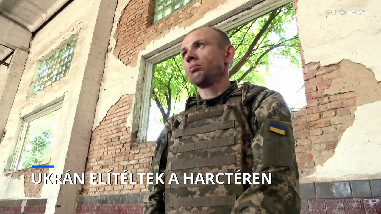 Ukrán elítéltek a harctéren