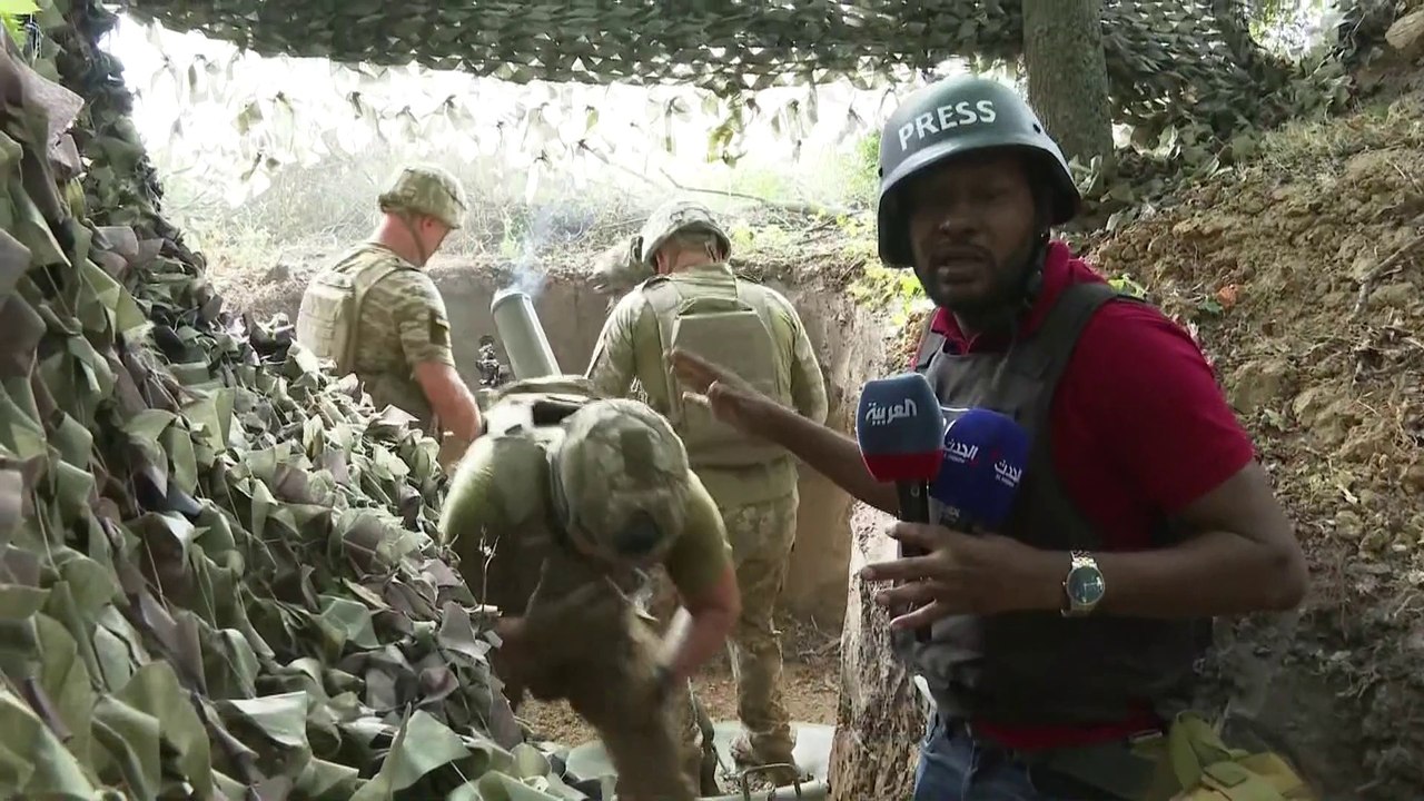 العربية تتفقد مواقع الجيش الأوكراني في جبهة سومي