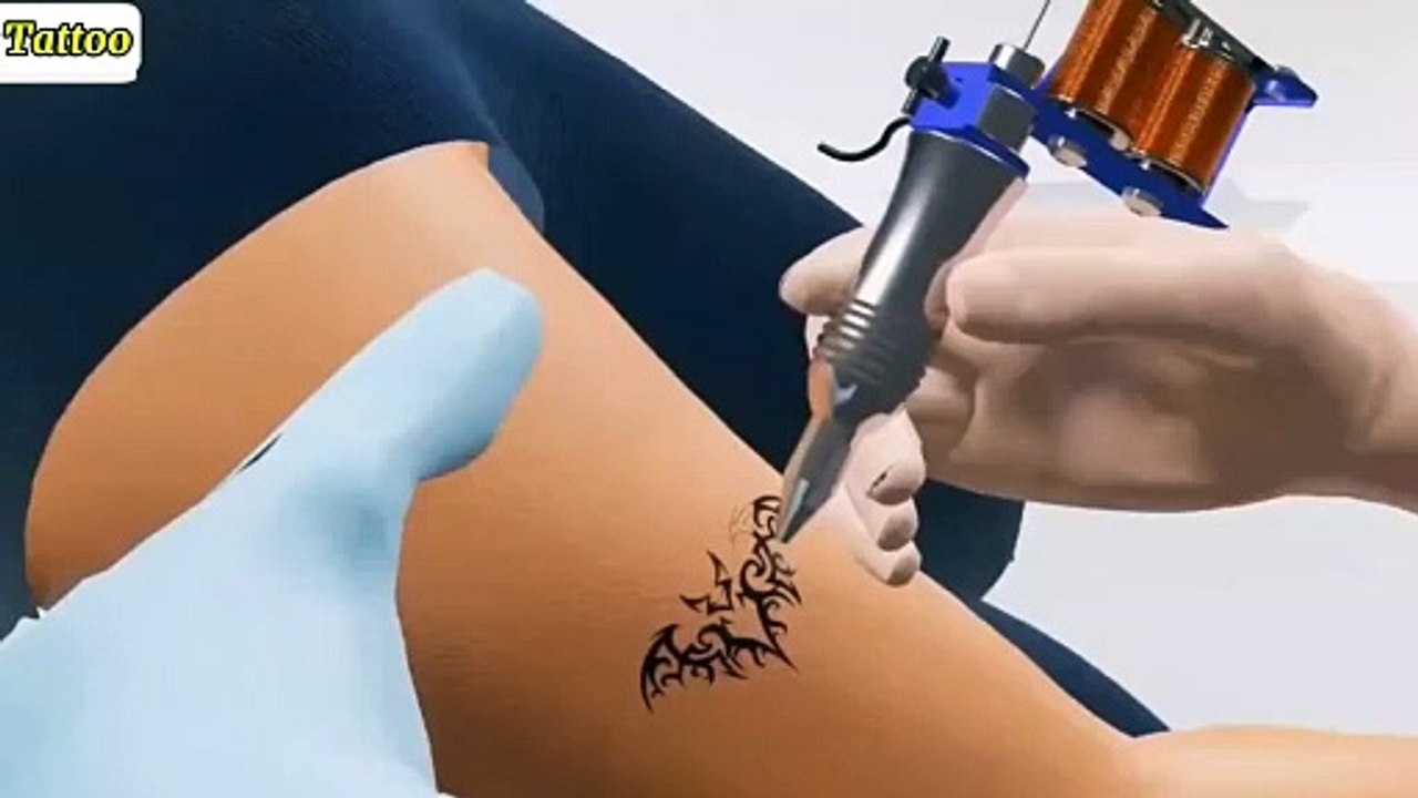 How a Tattoo Machine Works: Stunning 3D Animation Guide 🎨