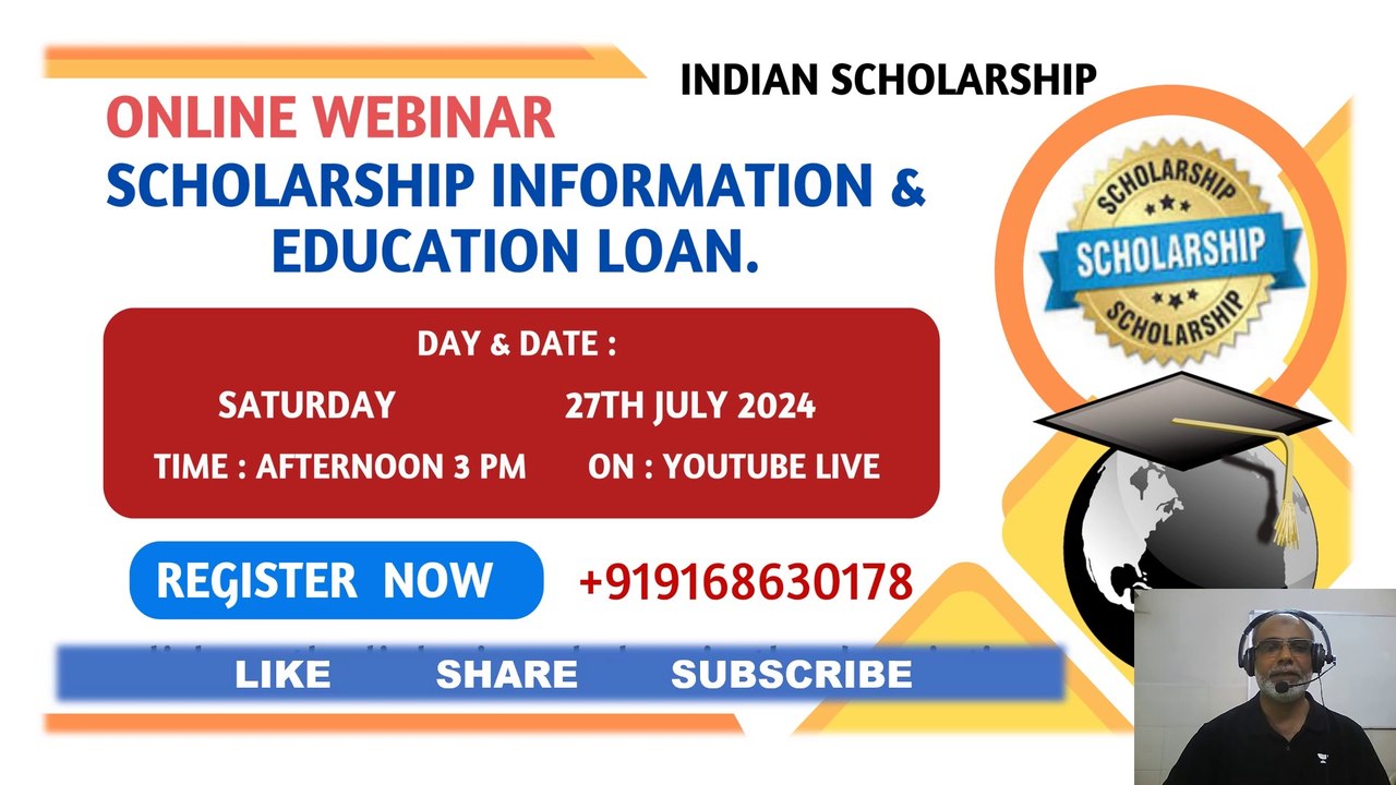 SCHOLARSHIP worth INR 5000 to INR 500000