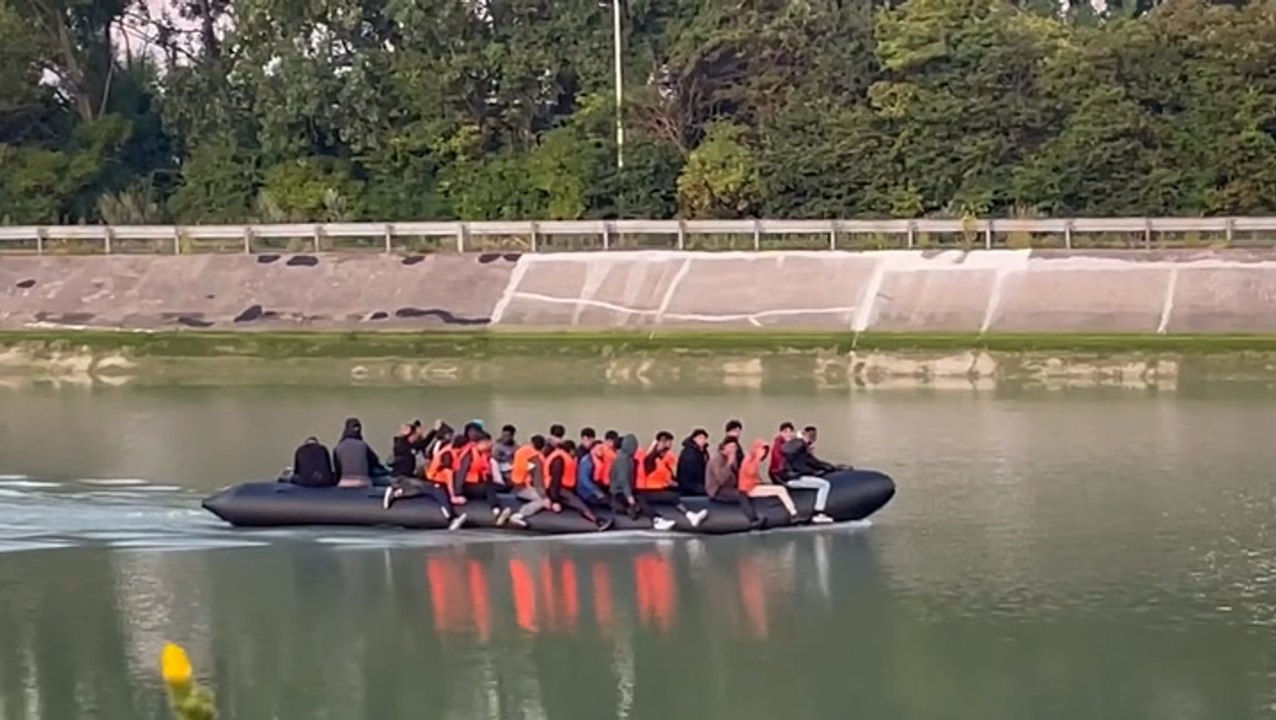 Migrant’s message for Rishi Sunak as small boat heads for English Channel