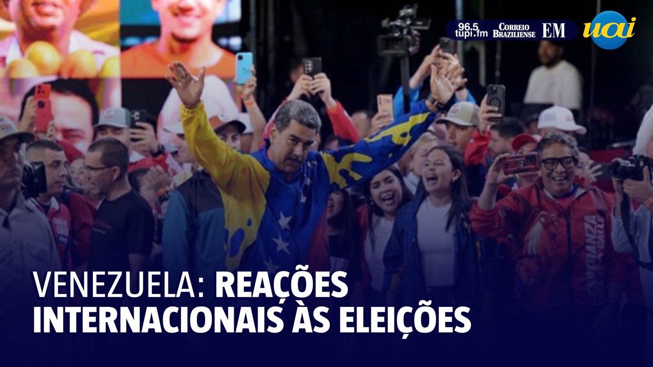 Veja as reações internacionais às eleições na Venezuela