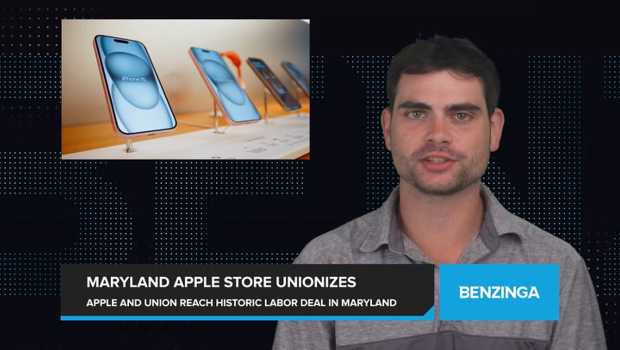 Apple and Union Reach Historic Labor Deal for US Workers in Maryland Store