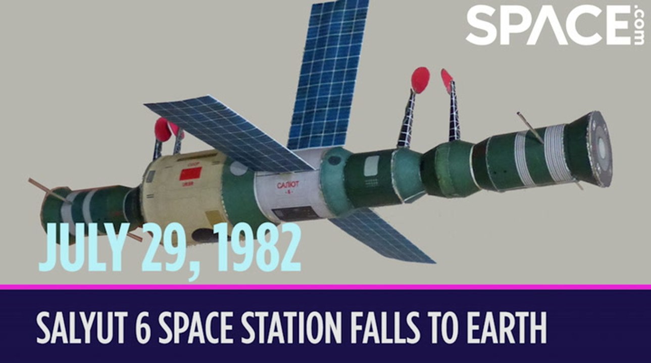 OTD In Space – July 29: Salyut 6 Space Station Falls To Earth