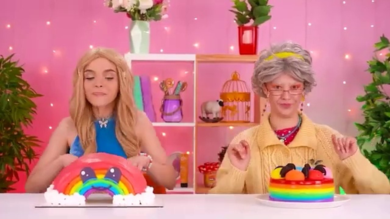 Tantangan Masak Aku vs Nenek - Hack Makanan & Resep Fantastis Dapur oleh X-Challenge