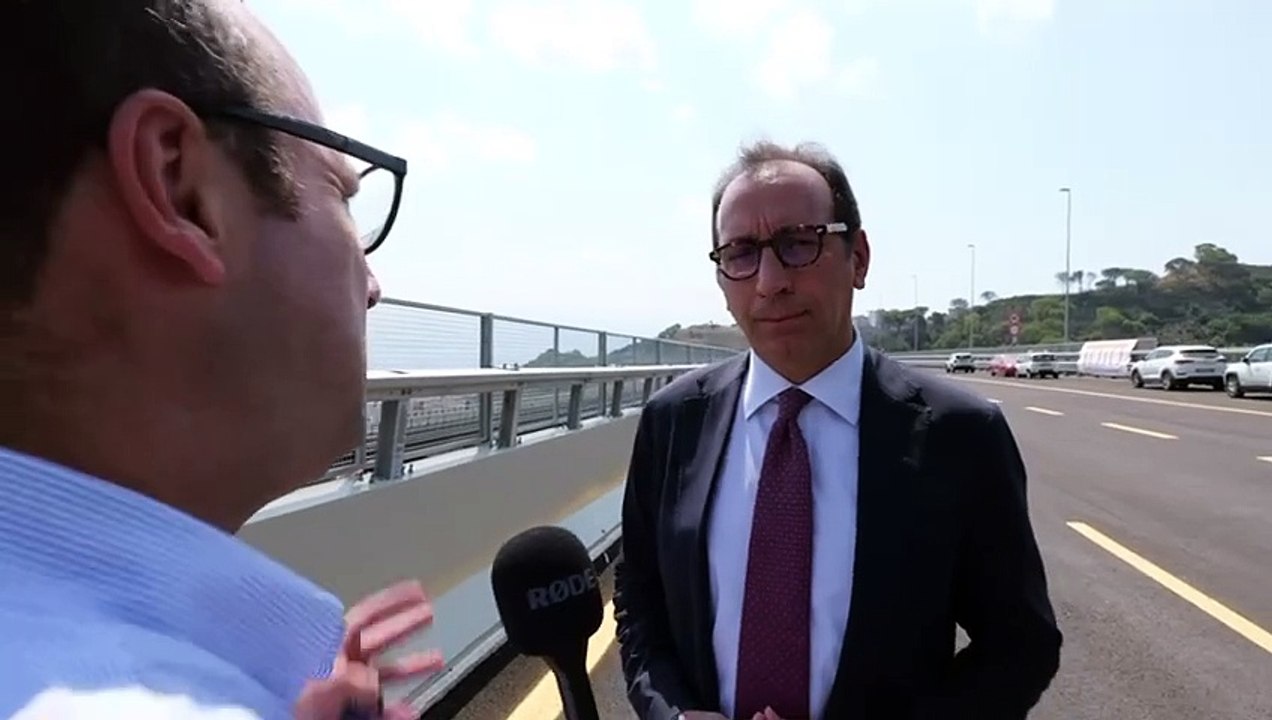 Intervista assessore Aricò su viadotto Ritiro