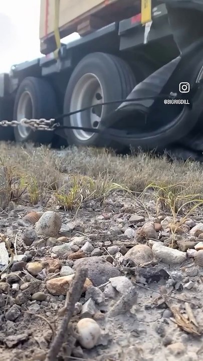 Este camionero demuestra su gran profesionalidad