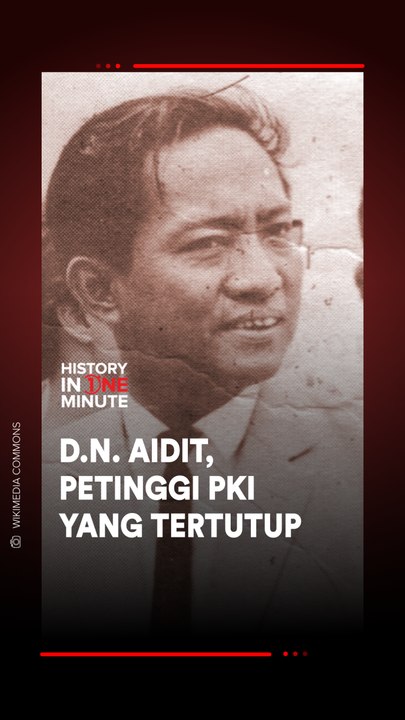 D.N. Aidit, Petinggi PKI yang Tertutup