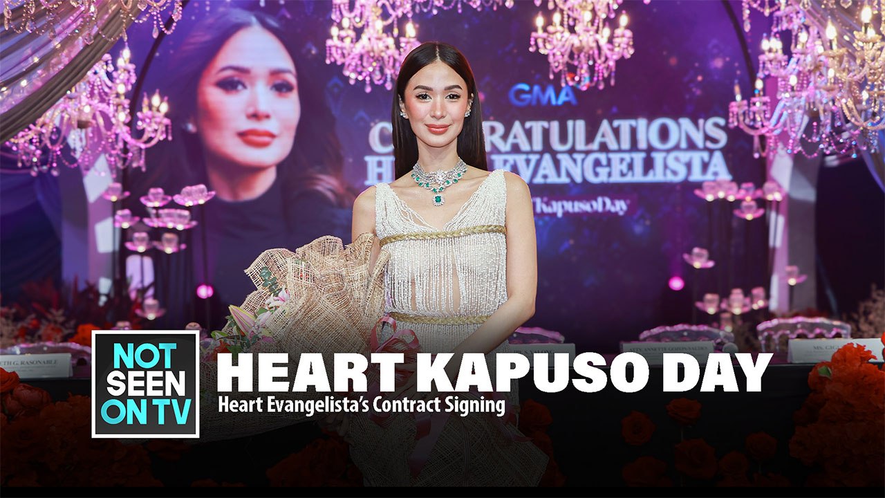 NSOTV: Heart Evangelista's contract signing with GMA Network