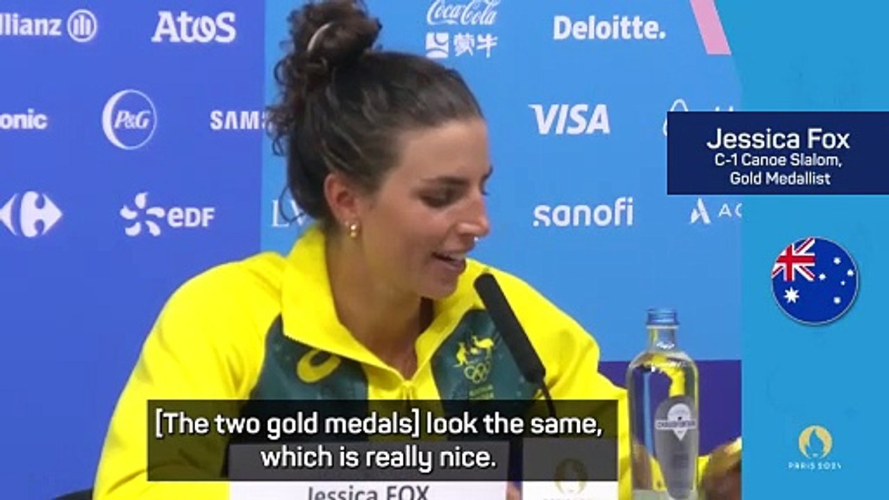 Fox compares kayak and canoe gold medal triumphs