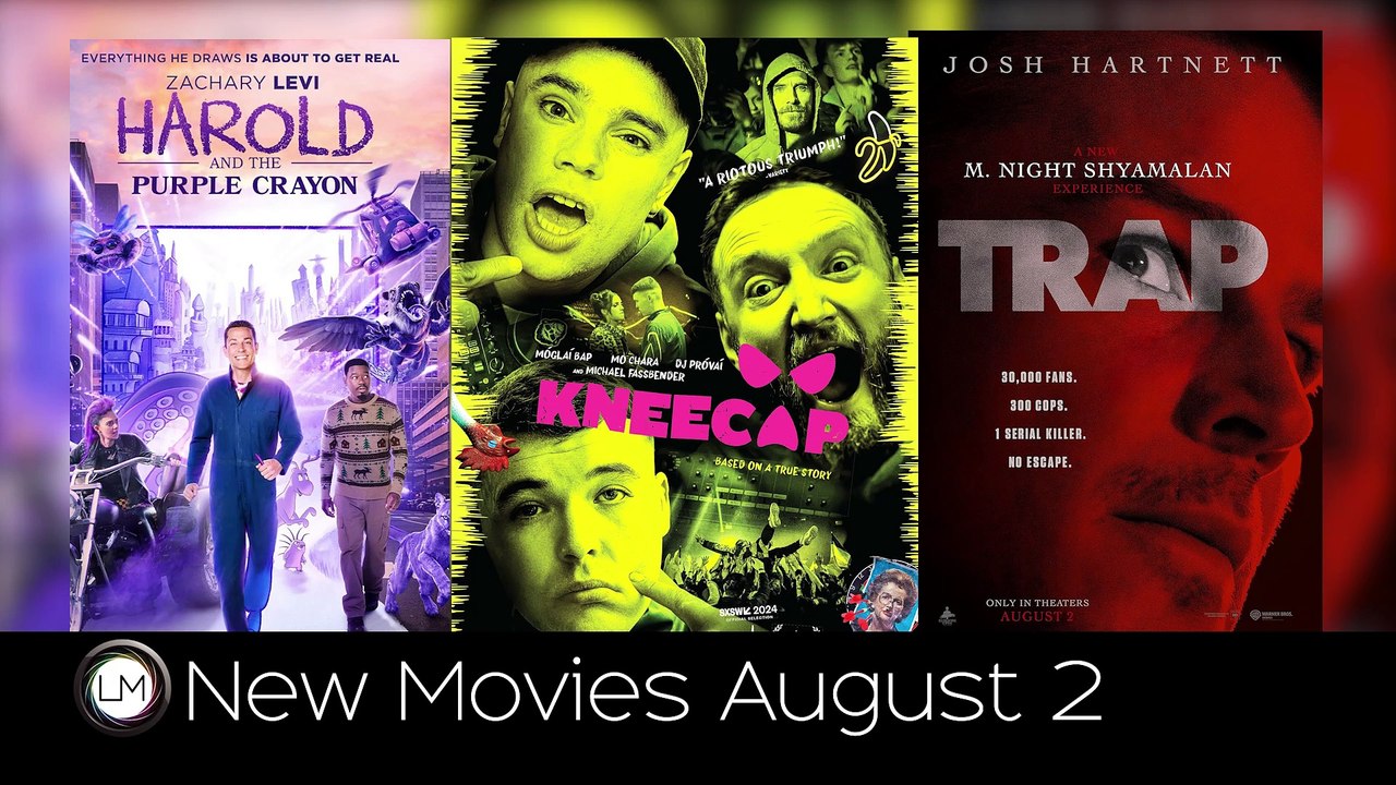 New Movies: Harold and the Purple Crayon, Kneecap, and Trap