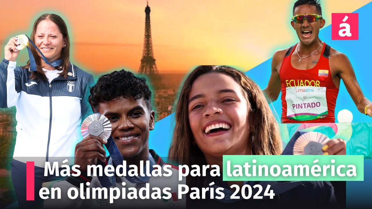 Medallas en París 2024. Latinoamérica sigue obteniendo medallas en las Olimpiadas
