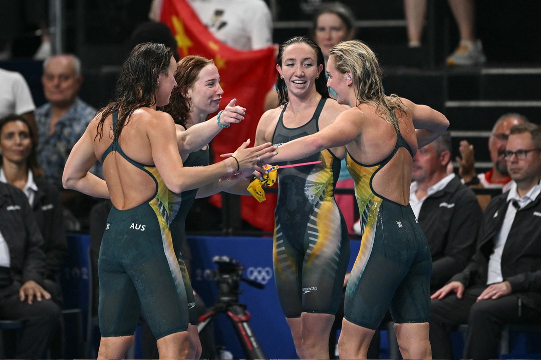 WOMEN'S 4 X 200M FREESTYLE RELAY - Australia