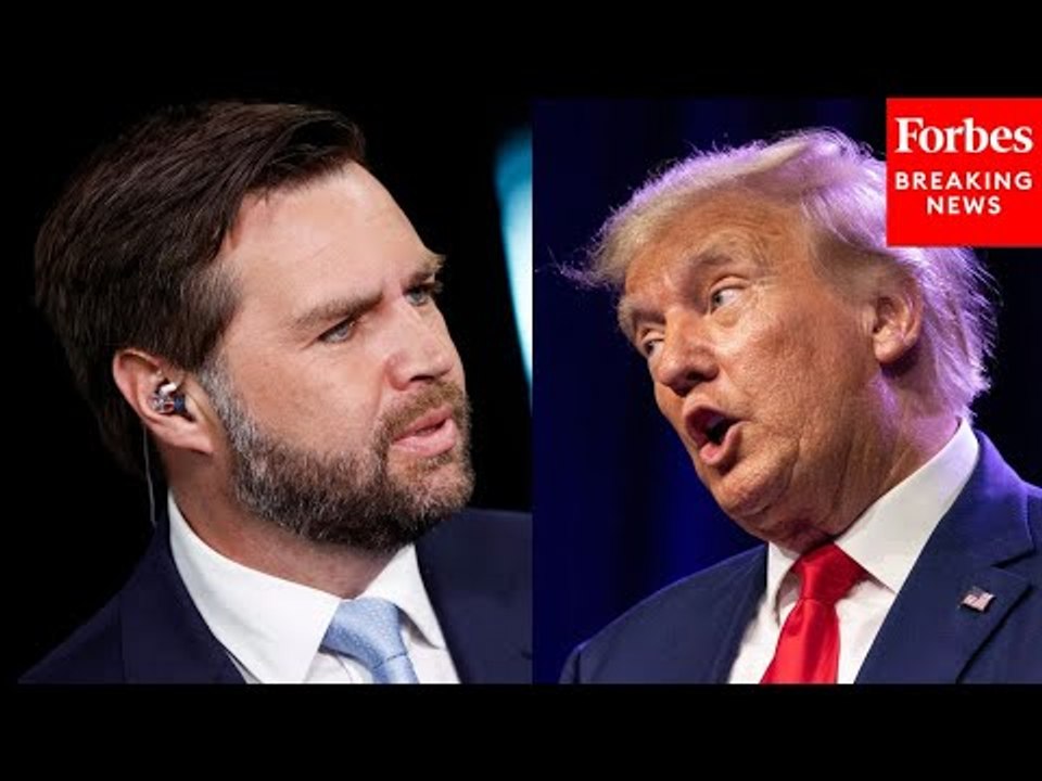 Reporter Confronts JD Vance With His Past Criticisms Of Donald Trump