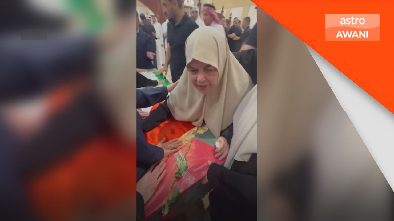 'Kamu sandaran ku' - Isteri Ismail Haniyeh