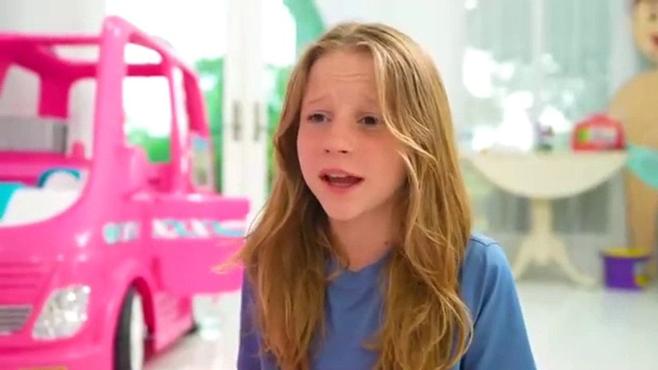 Nastya in stories about safety rules and good behavior for kids.