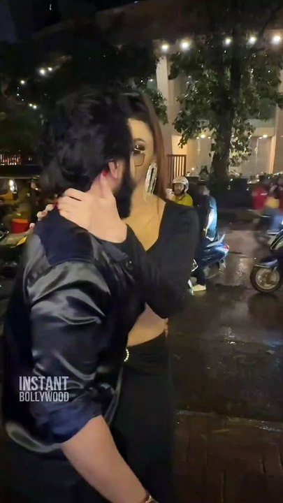 Sherlyn Chopra slays in black dress.