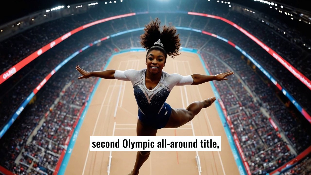 Simone Biles' Historic Yurchenko Double Pike Vault