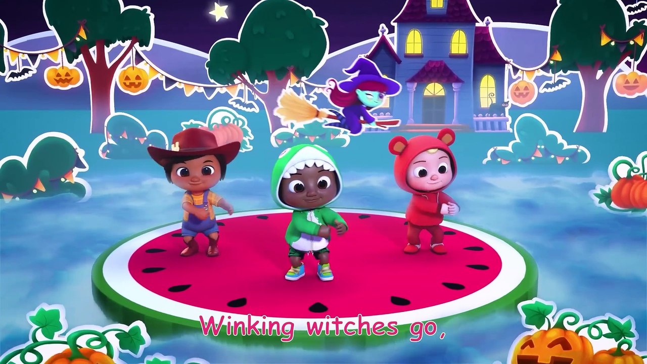Halloween Song Dance! _ Dance Party _ CoComelon Nursery Rhymes _ Kids Songs