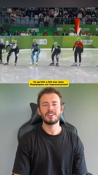 Ce qu’elle a fait aux Jeux Olympiques est impressionnant