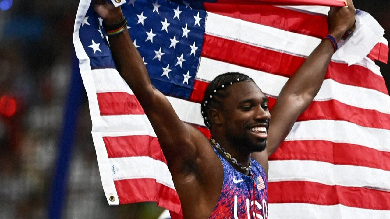 JO 2024 : l'Américain Noah Lyles champion olympique du 100 m