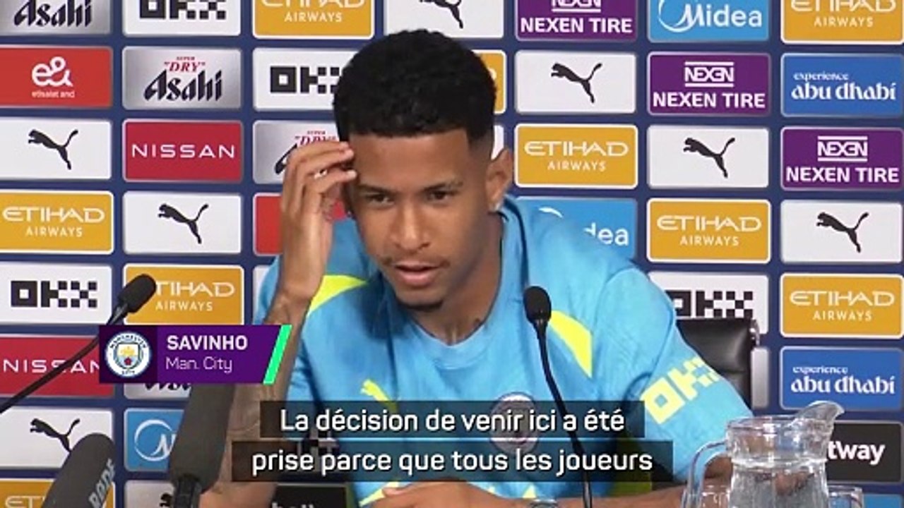 Savinho impatient “de donner de passes décisives à Haaland, De Bruyne, Doku”