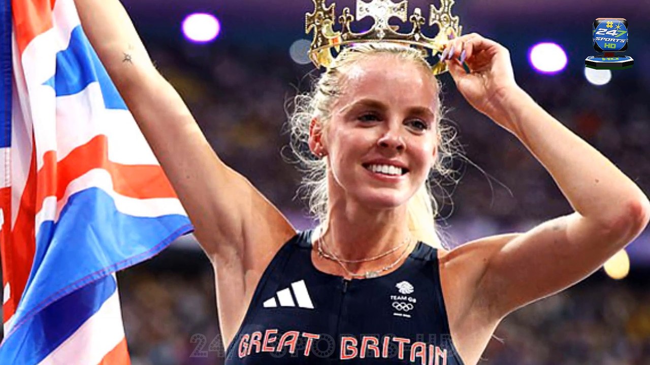 Keely Hodgkinson clinches magical women's 800m GOLD - as Team GB star lives up to favourite tag to beat Kenyan rival Mary Moraa